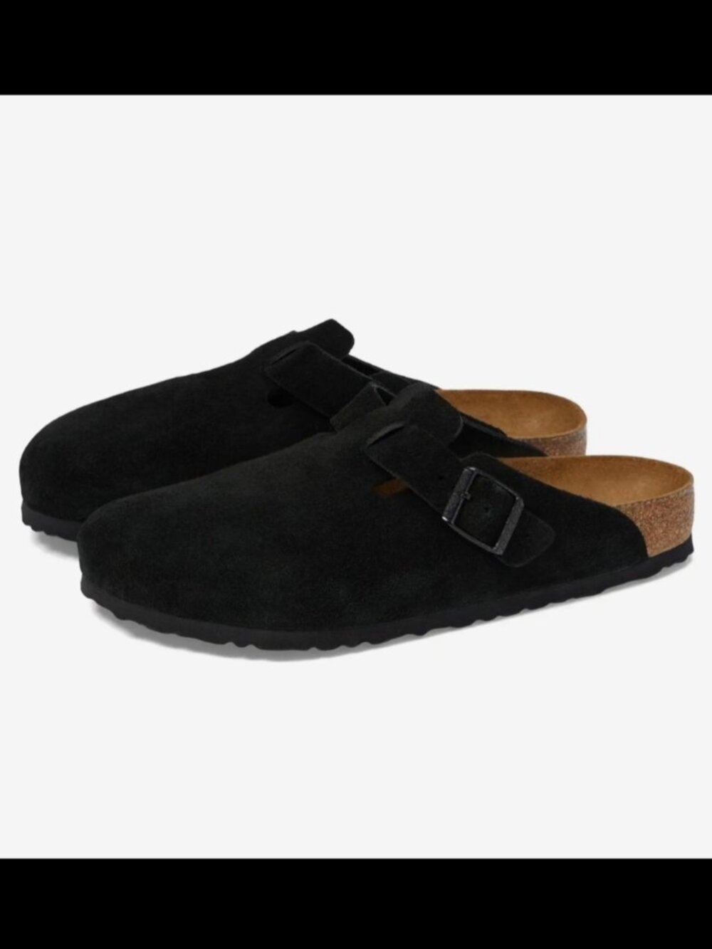 NWT Birkenstock Boston BS - Black